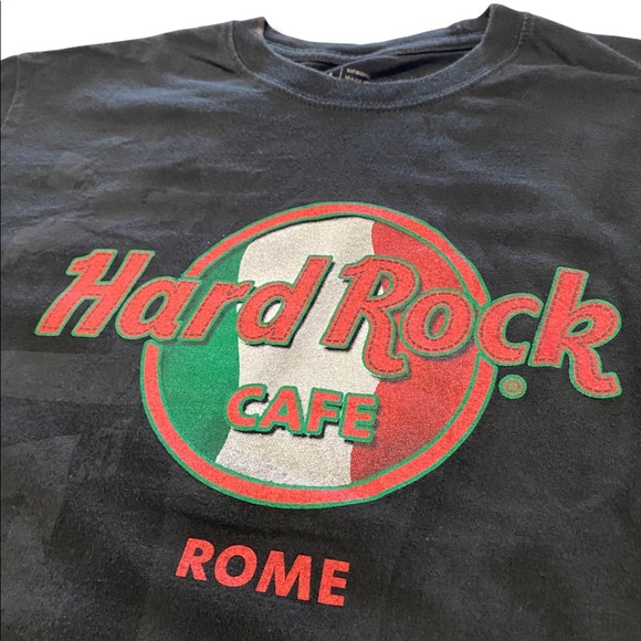 HARD ROCK CAFE ITALY T-SHIRT (S-M) - Picture 2 of 3